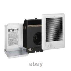 Cadet Electric Heater 240-volt 1000-watt In-wall Fan-forced White Thermostat