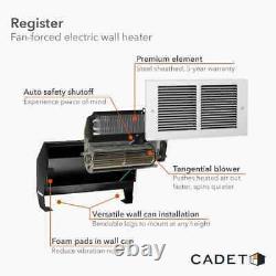 Cadet Electric Heater 240-volt 700/900/1600-watt In-wall Fan-forced Replacement
