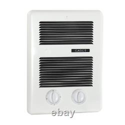 Cadet Electric Wall Heater 1,000-Watt 120/240-Volt Timer Fan-Forced White