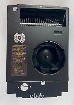 Cadet Electric Wall Heater Assembly Black 240 Volt 1900 Watts CM192