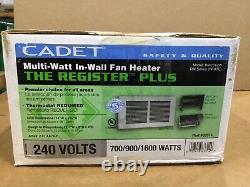 Cadet RMC162W Multi-Watt In-Wall Fan Heater 240 Volts (Part #63314)