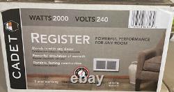 Cadet Rmc202 5120 BTU 208/240 Volt 2000 Watt Heater Unit From The Register Plus