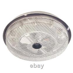 Ceiling Heater, Low Profile, Enclosed Sheathed, Aluminum, 120 Volt, 1250 Watts