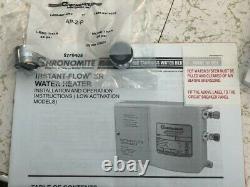 Chronomite Tankless Water Heater Model SR-20L/120-W-I 120volt 2400 watts