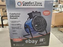 Comfort Zone CZ275 5,000-Watt/240-Volt Hard-Wired Portable Industrial Heater