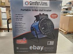 Comfort Zone CZ275 5,000-Watt/240-Volt Hard-Wired Portable Industrial Heater