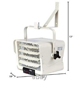 DR-975 7500-Watt 240-Volt Hardwired Shop Garage Electric Heater, Wall/Ceiling
