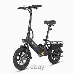 DYU 14 Folding Electric Bike for Adults Teens, 350W 36V/7.5AH, Commuter City