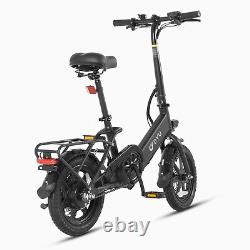 DYU 14 Folding Electric Bike for Adults Teens, 350W 36V/7.5AH, Commuter City