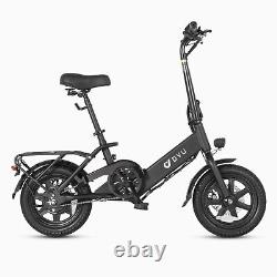 DYU 14 Folding Electric Bike for Adults Teens, 350W 36V/7.5AH, Commuter City