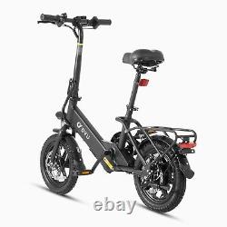 DYU 14 Folding Electric Bike for Adults Teens, 350W 36V/7.5AH, Commuter City