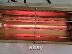 Dayton electric heater. 1000 Watts 120 Volts. Run One/ Two Tubes. Ceiling Hang