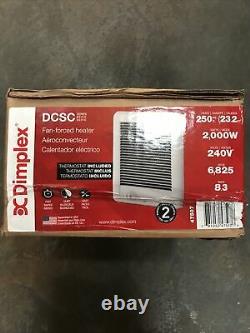Dimplex DCEC Intelligent Fan Forced Heater 250 Sq. Ft. 2000 Watts 240 Volt