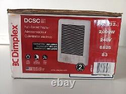 Dimplex DCSC202TW 2000-Watt 240-Volt Fan-Forced Air Heater 47507