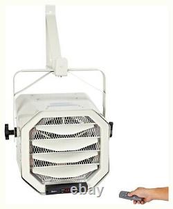 Dr. Infrared Heater DR-910F 10000-Watt 240-Volt Heavy-Duty Hardwired Shop Garage