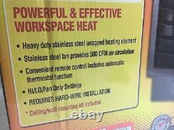 DuraHeat EWH9600 Portable Heater 1000 Watts 34,120 BTU 1500 sq. Ft. 240 Volts