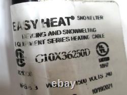 Easyheat G10X36850D Electric Heating Snow Melter 10' x3' Watts 1500 Volts 240