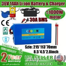 Ebike Battery 36V 14Ah Li-ion Battery for? 750W Electric Bicycle Motor Scooter