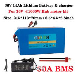 Ebike Battery 36V 14Ah Li-ion Battery for? 750W Electric Bicycle Motor Scooter