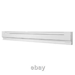 Efficient 72-inch Electric Baseboard Heater Powerful 1,500/1,125 Watts Whit