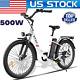 Electric Bike Fat Tire 500W 48V EBike Electric Mountain Bicycle Adult Commuter