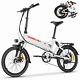 Electric Bike for Adults 20 Commuter Ebike 500W Cruiser Bicycle withLi-Battery#
