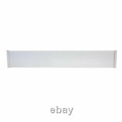 Electric Cove Heater 59 In. 700 Watt 208 Volt White Long Life Element Mounting