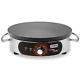 Electric Crepe Maker 16 In. 120-Volt 1800-Watt Spreader and Spatula Included