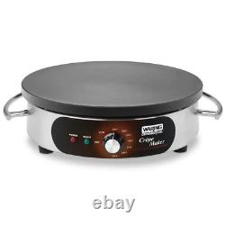 Electric Crepe Maker 16 In. 120-Volt 1800-Watt Spreader and Spatula Included