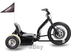 Electric Drift Trike Big Wheel 500 watt BMX 12 volt Battery MT Drifter mt51515