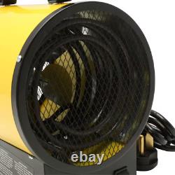 Electric Fan Forced Air Heater 3750 Watt 12,800 Btu 220 Volt Mountable Portable
