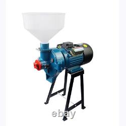 Electric Grinder Feed Flour Mill Grain Corn Wheat Wet Cereal Machine 2.2KW 110V/