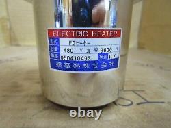 Electric Heater 4-Flange FG Heater 480 Volt 3kW 3000 Watt 05041049S New