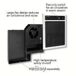 Electric In-Wall Fan-Forced Heater Assembly 4,000-Watt 240/208-Volt with Grill