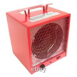 Electric Portable Garage Heater With Thermostat 5600-Watt 240-Volt Forced Air