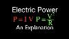 Electric Power 1 Of 3 And Watts An Explanation