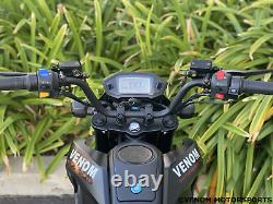 Electric Vader 2000 Watts Venom Grom E-bike Motorcycle 72 Volts Street Legal USA