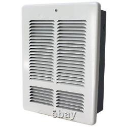 Electric Wall Heater 120-Volt White 1000-Watt/500-Watt 3412 Venting /Cooling