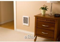 Electric Wall Heater 2000 Watt 240 Volt White Thermostat Automatic Shut-Off