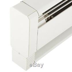 Fahrenheat 46 in. 1,000-Watt Electric Hydronic Baseboard Heater 240-volt White