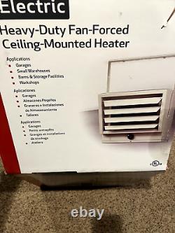 Fahrenheat 5000-Watt 240-Volt Garage Ceiling Heater FUH54B FAHRENHEAT NEW READ