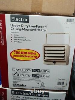 Fahrenheat 7500-Watt 240-Volt Garage Ceiling Heater FUH724