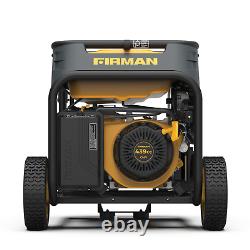 Firman 7,125-W Portable Hybrid Dual Fuel Powered Generator with Electric Start