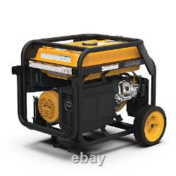 Firman 7,125-W Portable Hybrid Dual Fuel Powered Generator with Electric Start