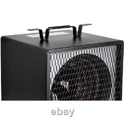 Garage Heater Electric 5600 Watt 120-Volt Built-in Adjustable Thermostat Black