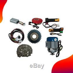Geekay 48 Volt 750 Watt BLDC Electric Conversion Motor kit for cycles & Bike