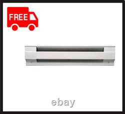 HOT 96in 240/208-volt 2000/2500/1,875/1,500watt Electric Baseboard Heater White