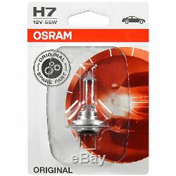 Headlight Left For BMW 3 E46 02.98-04.05 H7/H7 with Motor Incl. Osram 1360568