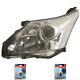 Headlight Right For Toyota Avensis Notchback T27 02.09- Incl. Osram