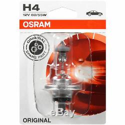 Headlight Set for Nissan Navara Pathfinder D40 R51 05-10 Incl. Osram H4 + Motor